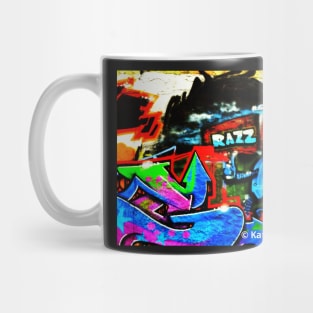 Graffiti Wall  Razz Philly Mug